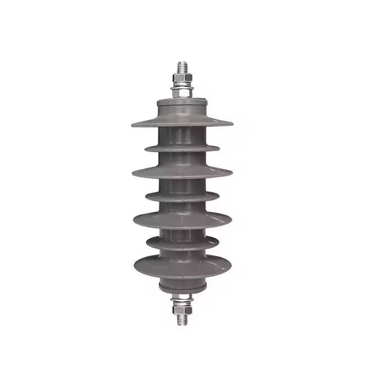 10KV 20KV 33KV 110kv 110kv 110kv Silicone Polymer Gapless Logam Zinc Oxide Lightning Surge Arrester Metal Oxide Arrester