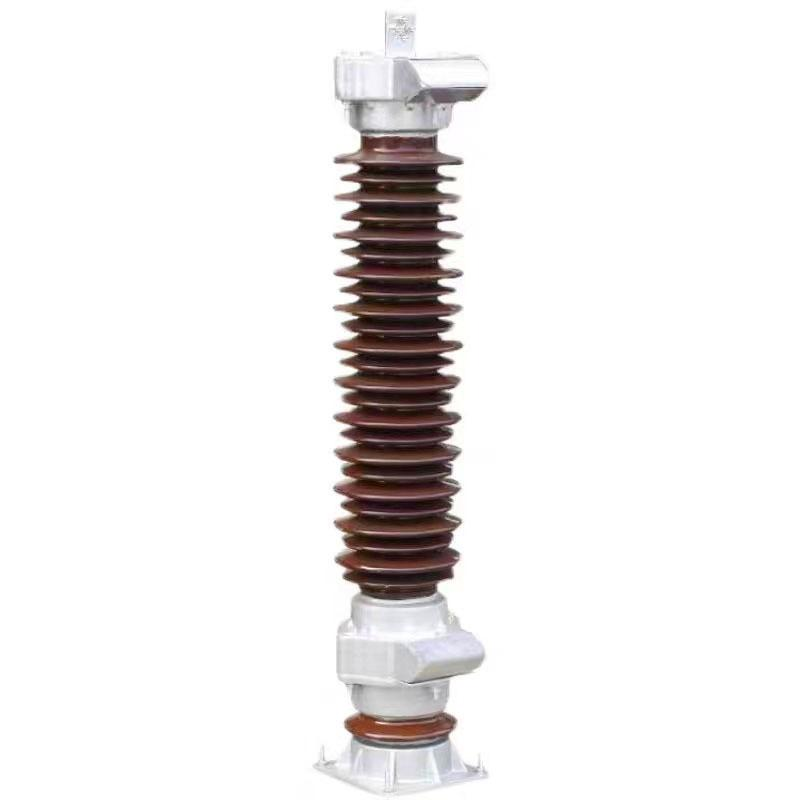 Porselin 110KV Housed Station Station Kelas Metal Okide Surge Arrester