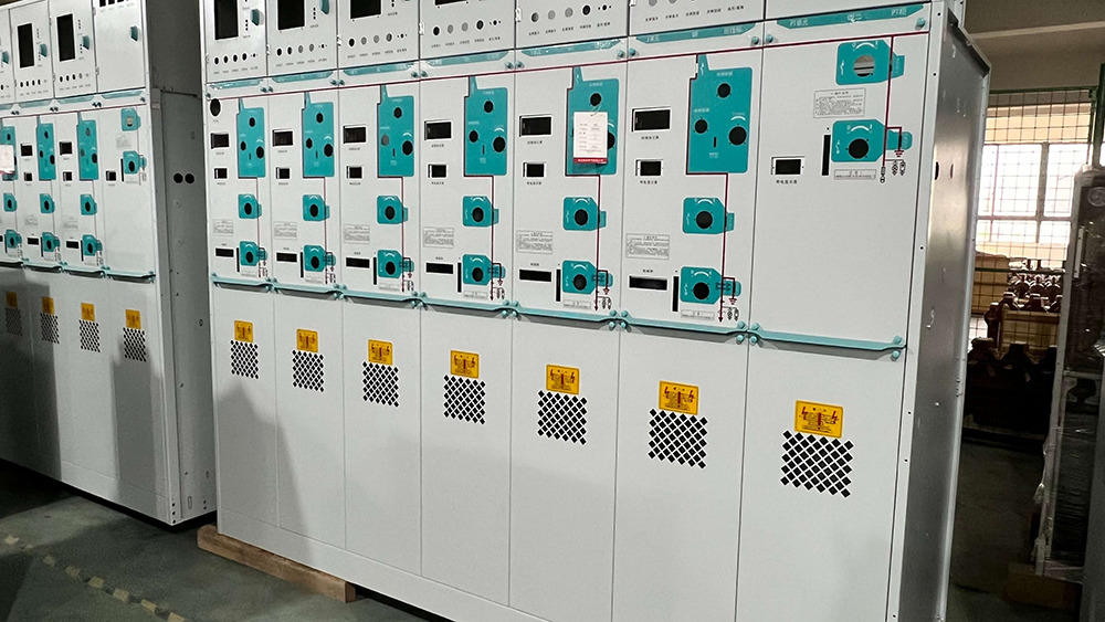 Produsen 33kV Gas Insulated Switchgear (GIS) voltase dhuwur kanggo OEM.